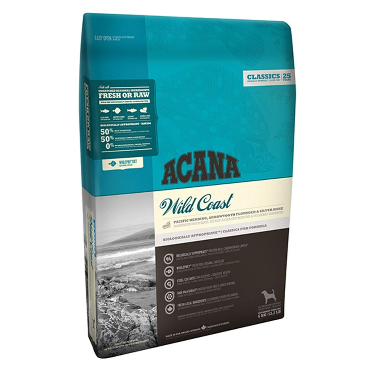 Acana Classic Wild Coast Balıklı Köpek Kuru Mama 2 Kg