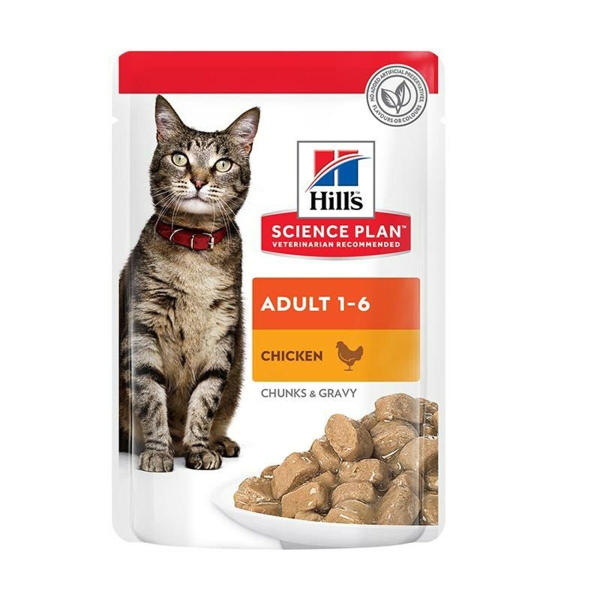Hills Tavuklu Yetişkin Kedi Pouch Konserve 85 Gr