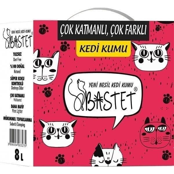 Bastet Kutu Kedi Kumu 8 lt 135 Adet (1 PALET)