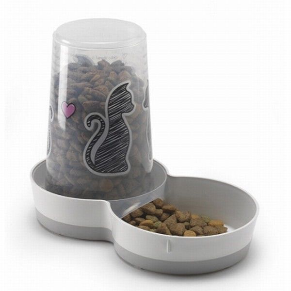 Moderna Friends Love Hazneli Kedi Mama Su Kabı 1,5 Lt