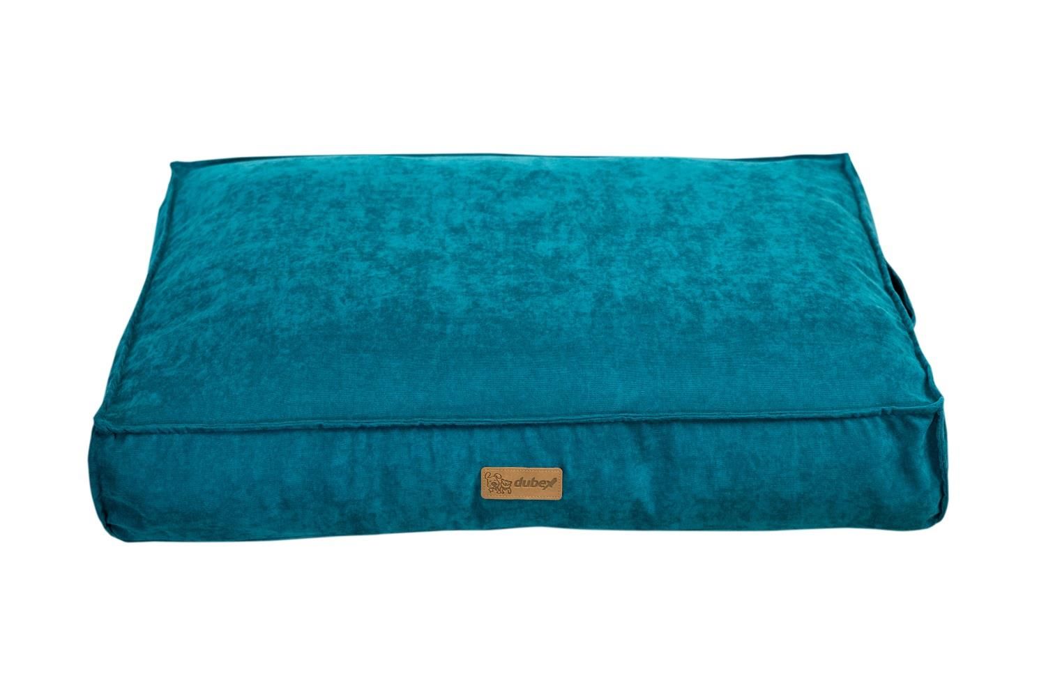 Dubex Plus Soft Serisi Kedi Köpek Yatağı Turkuaz XLarge 116x84x21 cm