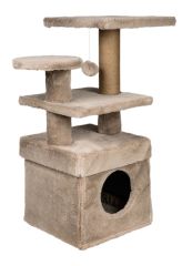 Dubex 65x39x85 cm Kedi Oyun Evi ve Tırmalama Platformu Bej