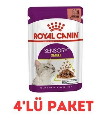 Royal Canin Sensory Smell Pouch Yaş Kedi Maması 85 Gr 4'Lü Paket