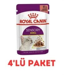 Royal Canin Sensory Smell Pouch Yaş Kedi Maması 85 Gr 4'Lü Paket