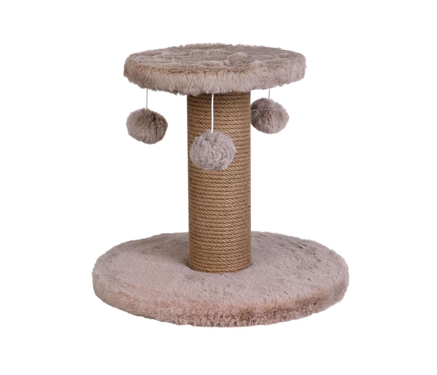 Dubex 39x34 cm Kedi Oyun ve Tırmalama Platformu Bej