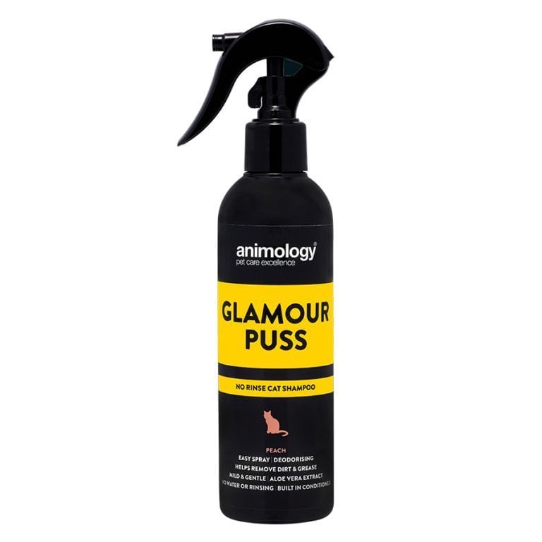 ANİMOLOGY GLAMOUR PUSS NO RİNSE ŞEFTALİ KOKULU KEDİ ŞAMPUANI  250  ML