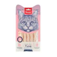 Wanpy Ton Balıklı Ve Karidesli Sıvı Kedi Ödül Maması 5 x 14 Gr