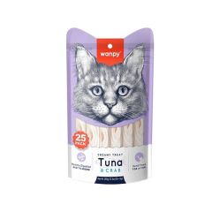 Wanpy Ton Balıklı Ve Yengeçli Sıvı Kedi Ödülü 25x14 Gr