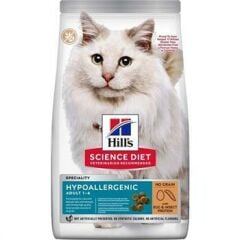 Hills Hypo-Allergenic Yumurta ve Larva Proteinli Yetişkin Kedi Maması 7 Kg