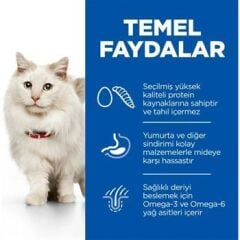 Hills Hypo-Allergenic Yumurta ve Larva Proteinli Yetişkin Kedi Maması 7 Kg
