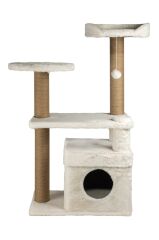 Dubex 53x86x111 cm Kedi Oyun Evi ve Tırmalama Platformu Beyaz