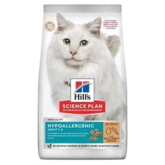 Hills Hypo-Allergenic Yumurta ve Larva Proteinli Yetişkin Kedi Maması 1.5 Kg