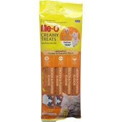 Me-O Creamy Tavuk ve Bal Kabağı Sıvı Kedi Ödülü 4X15 Gr