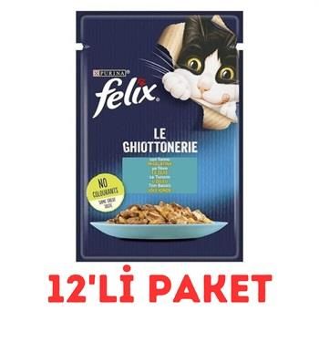 Felix Ton Balıklı Kedi Yaş Maması 85 Gr 12'Li Paket
