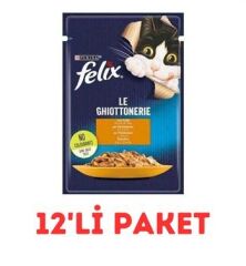 Felix Tavuklu Yaş Kedi Maması 85 Gr 12'Li Paket