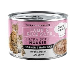 Chefs Choice Mother Babycat Düşük Tahıllı Yavru Kedi Konservesi 200 Gr