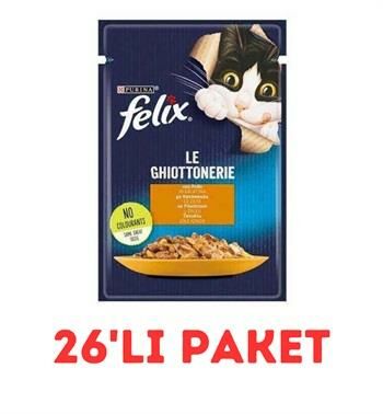 Felix Tavuklu Yaş Kedi Maması 85 Gr 26'Lı Paket