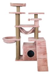 Dubex 122x108x144 cm Kedi Oyun Evi ve Tırmalama Platformu Pembe
