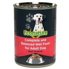 Econature Sığır Etli Yetişkin Köpek Konservesi 400 Gr