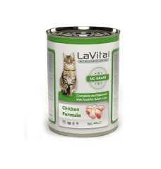 Lavital Tahılsız Tavuk Etli Yetişkin Kedi Konservesi 400 Gr