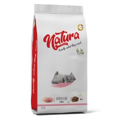 Natura Düşük Tahıllı Tavuk _ Pirinç Yavru Kedi Maması 2,25 Kg