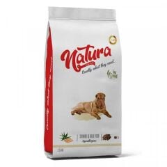 Natura Düşük Tahıllı Somon_Aloevera Hipoallerjenik Köpek Maması 2,75Kg