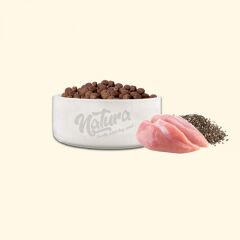 Natura Düşük Tahıllı Tavuk_Chia Mini Irk Yetişkin Köpek Maması 2,75Kg