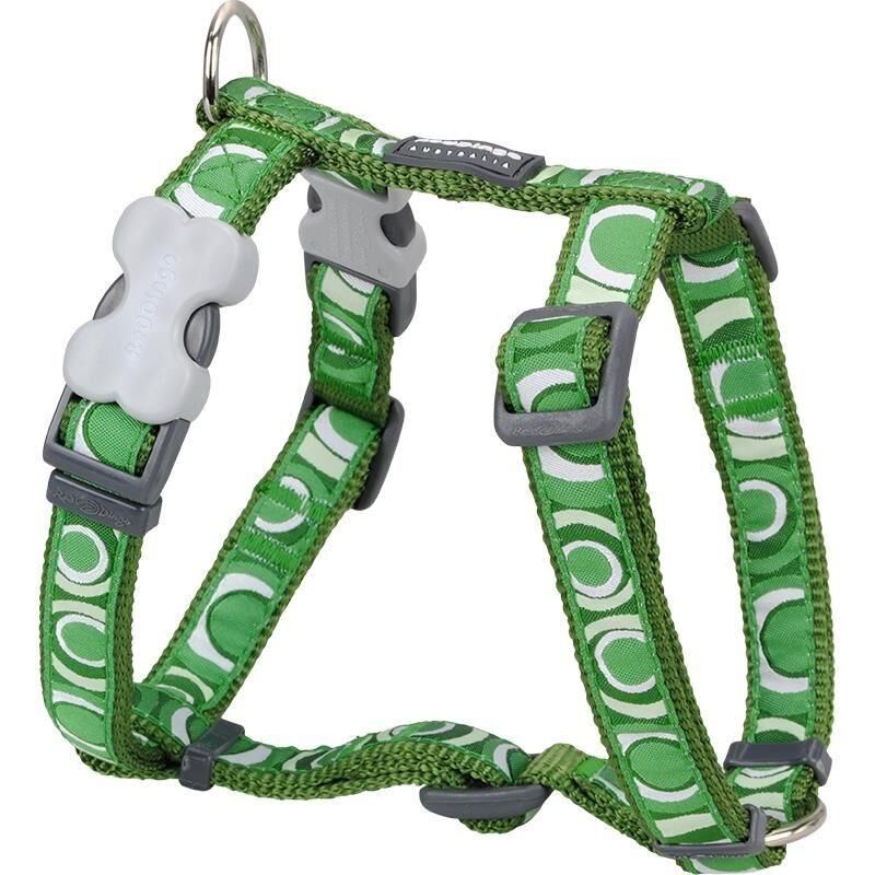 Reddingo Circadelic Desenli Göğüs Tasması Yeşil - 15 mm (S)