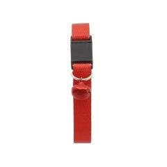 PetTagArt Güvenlik Kilitli  Ayarlanabilir Kırmızı Kedi Boyun Tasması 22-30 cm