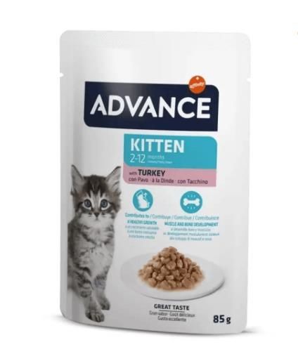 Advance Kitten Hindili Yavru Kedi Konservesi 85 Gr