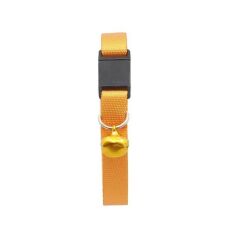 PetTagArt Güvenlik Kilitli  Ayarlanabilir Turuncu Kedi Boyun Tasması 22-30 cm