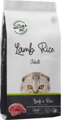 Eco Natura Pet Kuzu Etli _ Pirinçli Yetişkin Kedi Maması 15 Kg