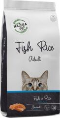 Eco Natura Pet Gurme Balık _ Pirinçli Yetişkin Kedi Maması 15 Kg