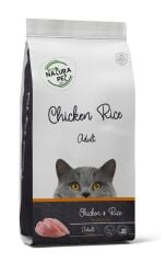 Eco Natura Pet Tavuk _ Pirinçli Yetişkin Kedi Maması 15 Kg