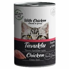 Eco Natura Pet Tavuklu Yavru Kedi Konservesi Gravy 400 Gr
