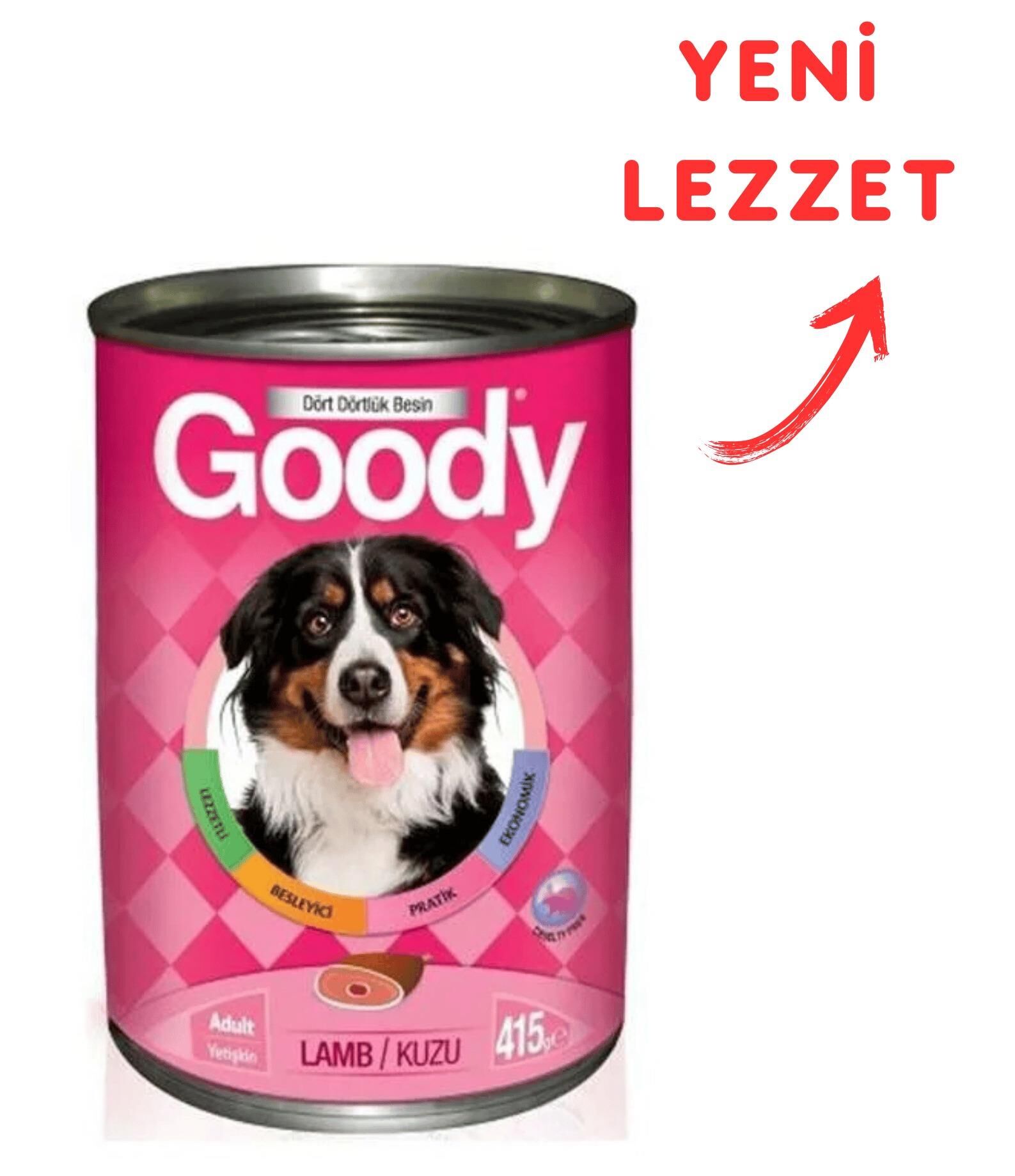 Goody Kuzulu Yetişkin Köpek Konservesi 400 Gr