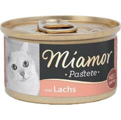 Miamor Pastete Somonlu Kedi Konservesi 85 Gr