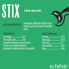 Schesir Stick Ton Balıklı Kedi Ödülü 6 x 15 Gr