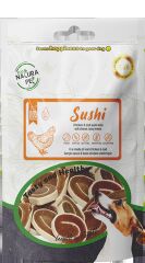 Eco Natura Pet Sushi Yumuşak Tavuk Etli Yuvarlak Köpek Ödülü 100 Gr
