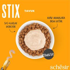 Schesir Stick Tavuklu Kedi Ödülü 6 x 15 Gr