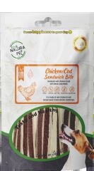 Eco Natura Pet Chicken_Cod Sandwich Tavuklu Sandviç Köpek Ödülü 100Gr