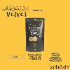 Schesir After Dark Velvet Mousse Tavuklu Yetişkin Kedi Konservesi 80 Gr