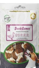Eco Natura Pet Duck Bones Ördek Eti Kaplı Pres Kemik Köpek Ödülü 105Gr