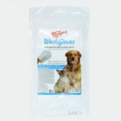 Natura Washgloves Evcil Hayvan Temizleme Kesesi 8´li