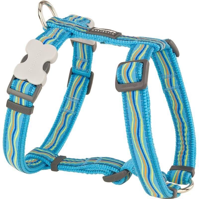 Reddingo Dreamstream Desenli Köpek Göğüs Tasması 12 mm (Xs) - Turkuaz