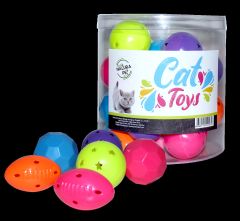 Eco Natura Pet Karışık Top Kedi Oyuncak