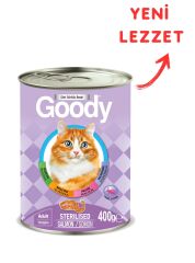 Goody Kısırlaştırılmış Somonlu Yetişkin Kedi Konservesi 400 Gr