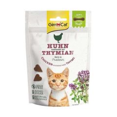 Gimcat Soft Snacks Tavuk ve Kekikli Tahılsız Kedi Ödülü 60 gr
