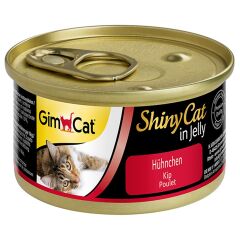 Gimcat Shinycat Jel İçinde Tavuklu Kedi Konservesi 70 Gr
