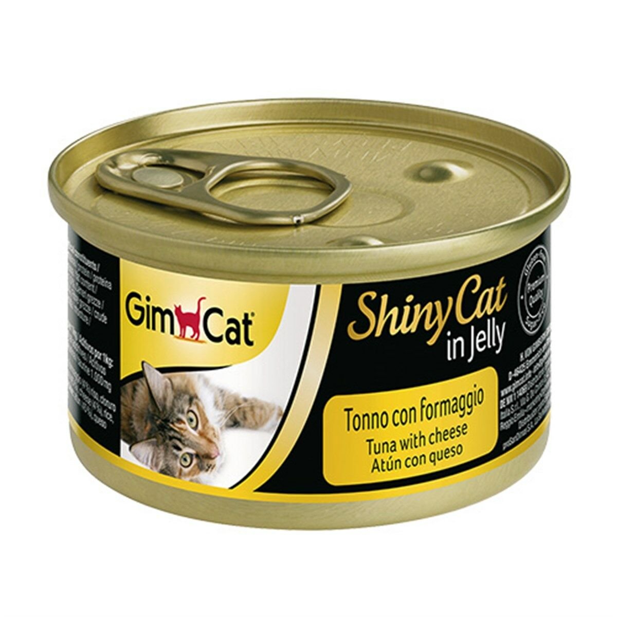 Gimcat Shinycat Ton Balık ve Peynirli Kedi Konservesi 70 Gr